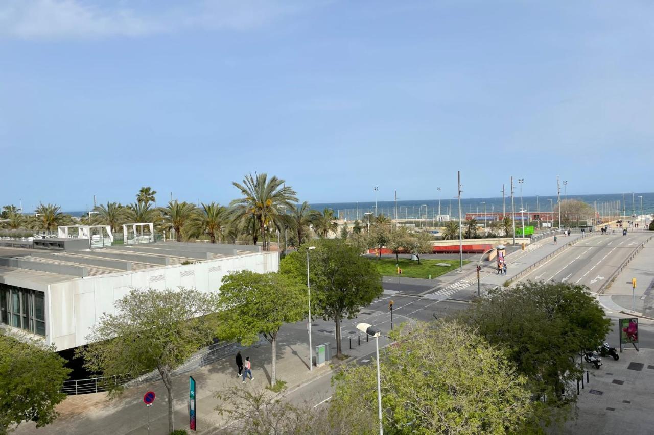 ברצלונה Apartment With Sea Views Next To The Beach Of Mar Bella מראה חיצוני תמונה