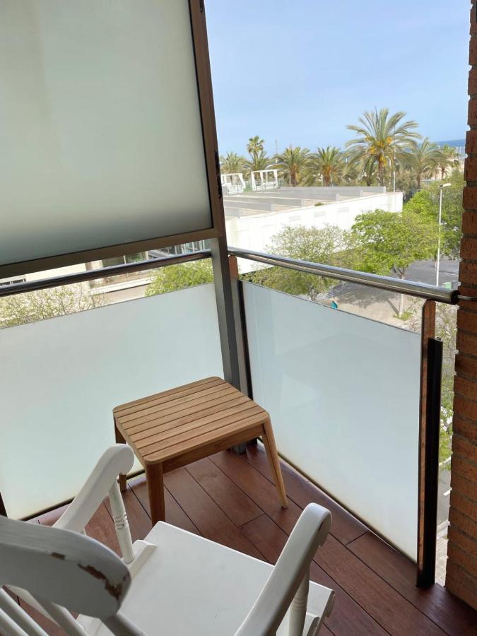 ברצלונה Apartment With Sea Views Next To The Beach Of Mar Bella מראה חיצוני תמונה