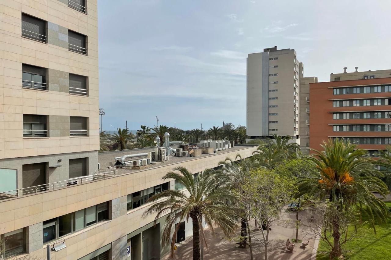ברצלונה Apartment With Sea Views Next To The Beach Of Mar Bella מראה חיצוני תמונה